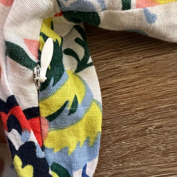 BODEN Linen Floral Print Tunic Dress - Picture 5 of 11